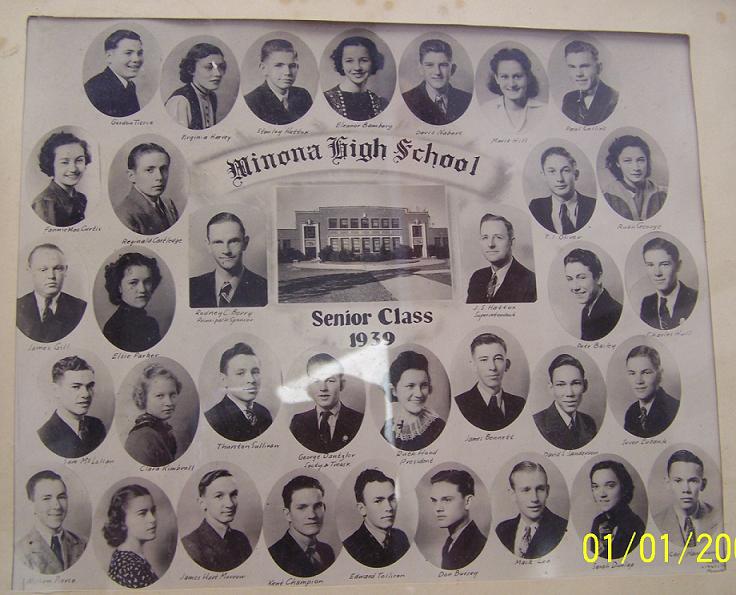 Winona High School - Class of 1939